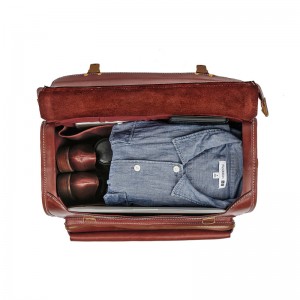 Гар хийцийн хүнсний ногооны идээлэсэн арьс том багтаамжтай чемодан ачаа тээш