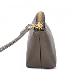 Висококвалитетна прилагодена женска чанта за спојка со штавената кожа од зеленчук