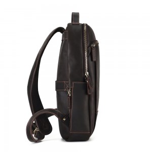 Высококачественная кожаная мужская винтажная сумка через плечо по индивидуальному заказу
