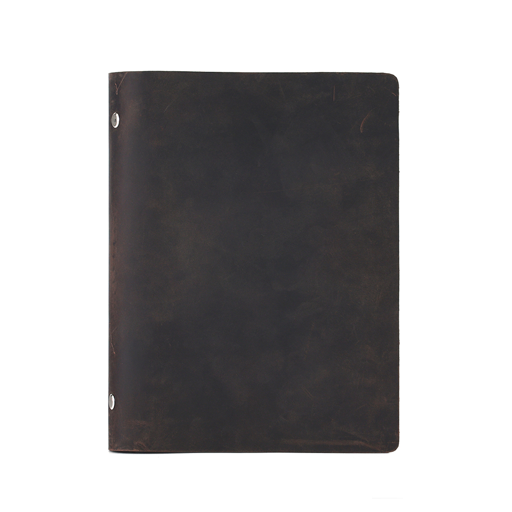 Bejgħ bl-ingrossa Ġilda Ġenwina Notepads Vintage (6)