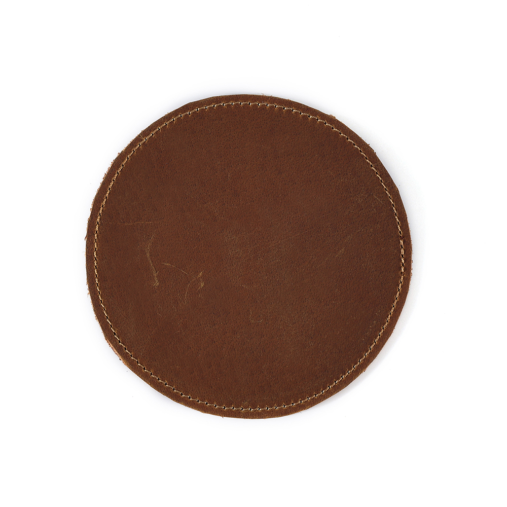 Wholesale Round Leather Coasters (9)