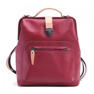 High-end na naka-customize na ladies leather na handbag