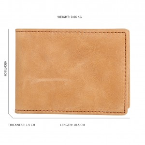 OEM / ODM Men's Leather Card Holder