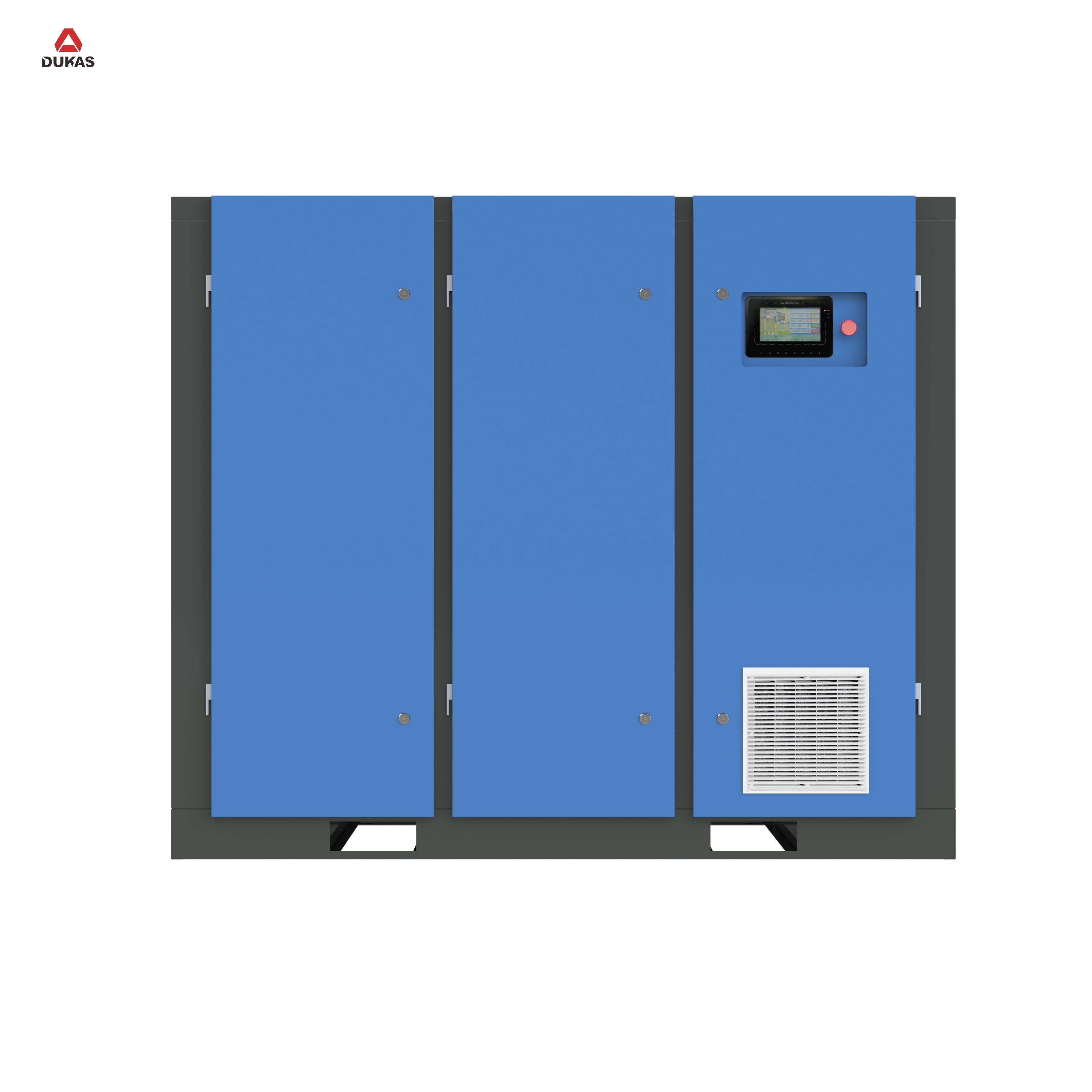Extremely high energy efficiency, energy-saving two-stage air compressor