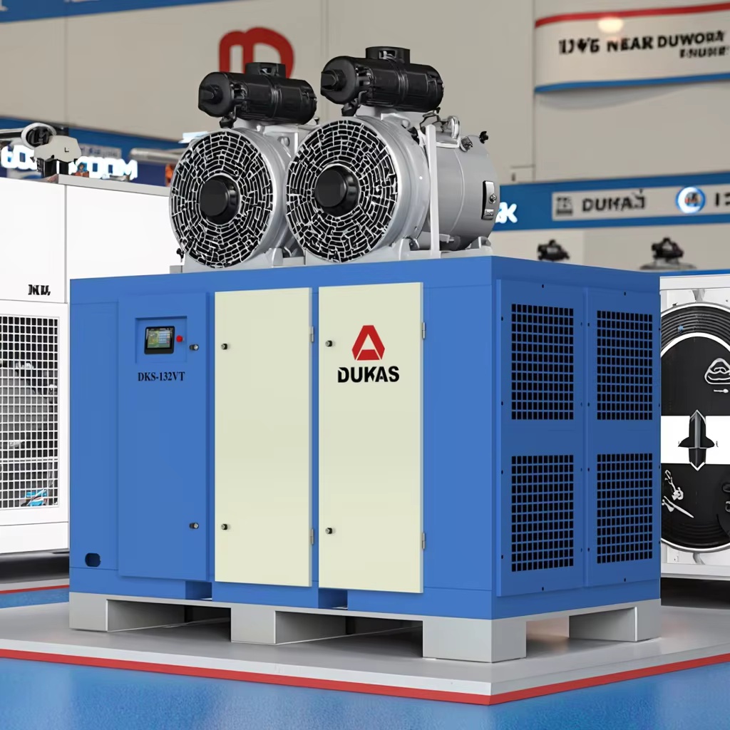 132kw Two-stage air Compressor with Sophisticated Design and Smoother Operation