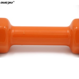 Narancssárga mini vinyl hatszögletű súlyzók