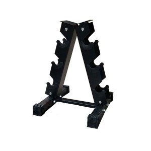 3-lags A-frame Dumbbell Rack Stand for Home Gym