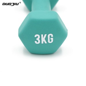 Gym Equipment Hand Weights 3kg Neoprene Dumbbell