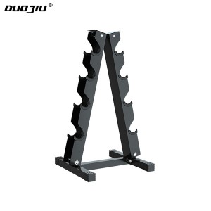 Gym Accessory A-frame 4 Sreath Dumbbell Rack