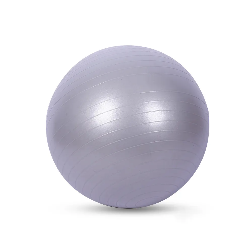 Добра разпродажба Многоцветно персонализирано лого 85cm PVC Gym Fit Ball Йога Пилатес Топка с помпа
