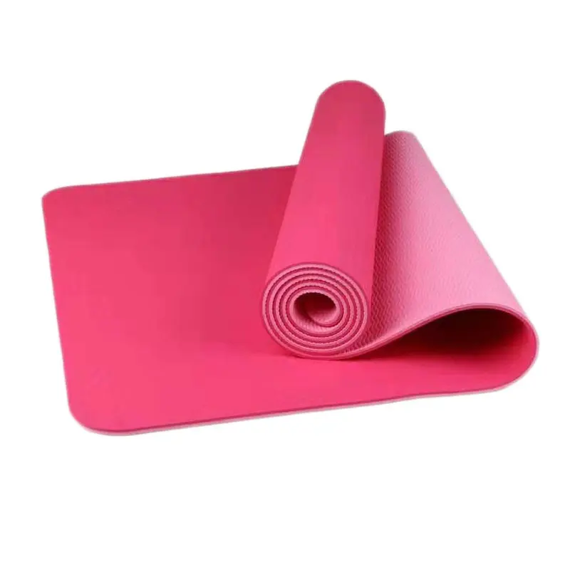 Fabriek Low Priis Inventory Clearance Eco Friendly Natuerlike Rubber Yoga Mat NBR Foar Gym Fitness