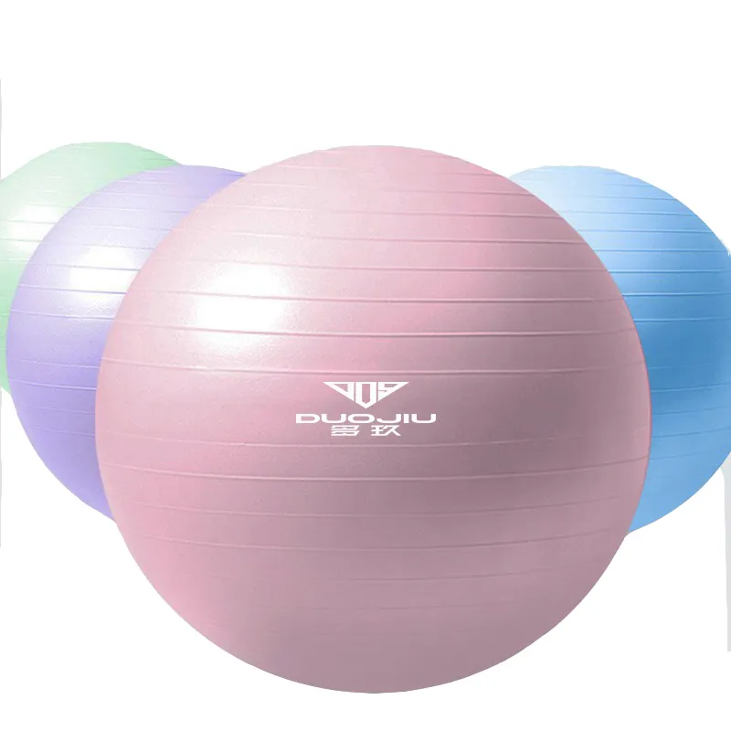 Custom Non-Slip Exercise Pilates Ball 25cm 55cm 65cm 85cm Gym Ball 75 cm for Balance Training