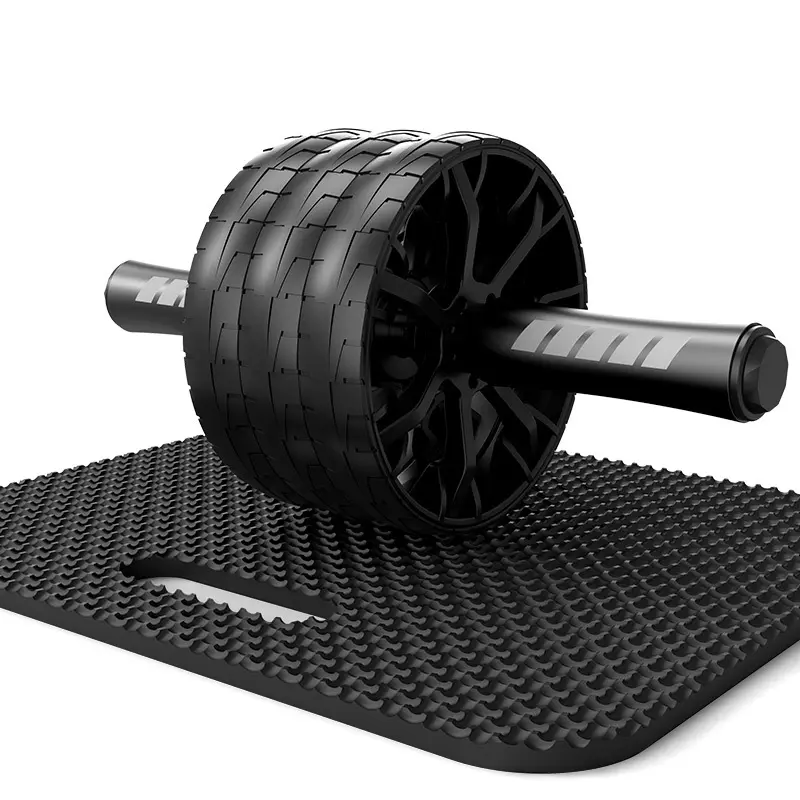Nova Dezajno Silenta 6 en 1 AB Wheel Roller Kit Plank AB Roller Wheel por Kerna Trejnisto
