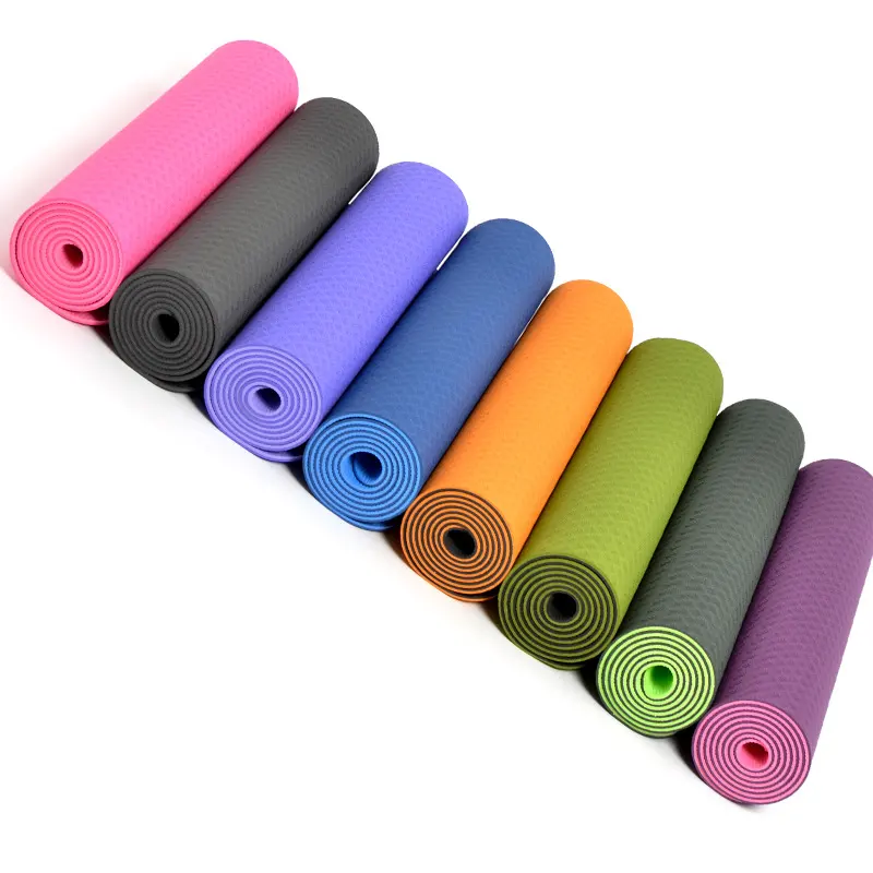 Hot Selling Fitness Eco Friendly Recycle mat Folding Durable NBR Yoga Mat