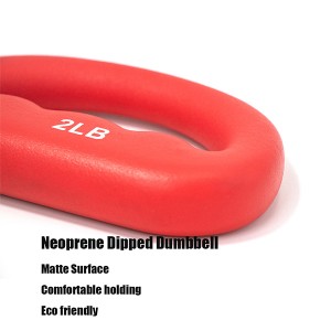 Hot Sale for Dumbbells For Women - Environmentally Friendly D Shaped Neoprene Dumbbells for Boxing Workout  – DuoJiu