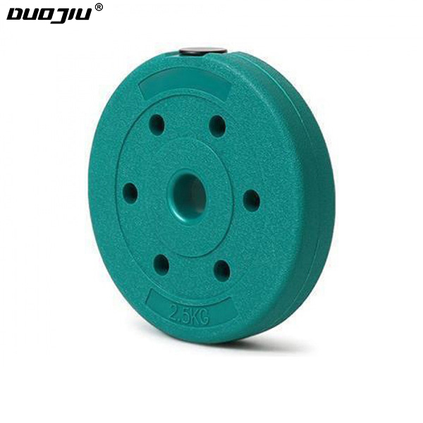 Gym Fitness Multiple Colors Eco Cement Weight Plates Featured Image