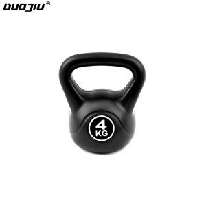 Home Use Professio PVC Cement Kettlebell for Gym Workout