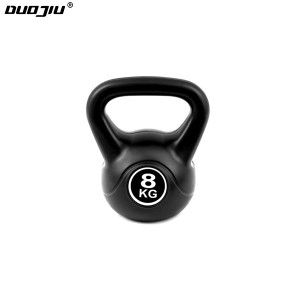 Home Use Professional PVC Cement Kettlebell for Gym Workout