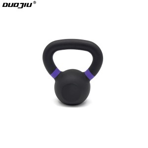 Kettlebell acoperit cu pulbere Gym Multiple Colors