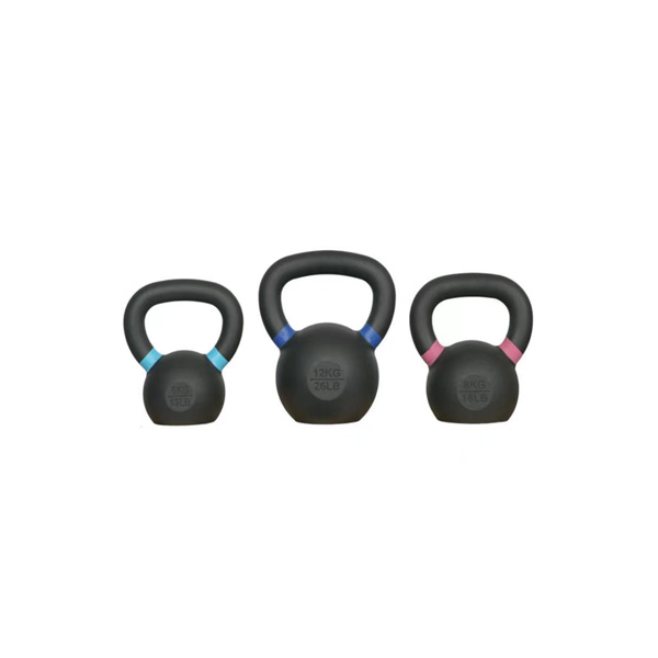 Discountable price Recommended Kettlebell Weight - 8kg 10kg 12kg 24kg Gym Powder Coated Kettle Bell  – DuoJiu