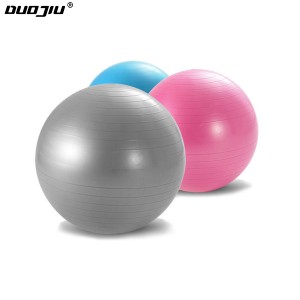 Vícebarevné míčky na jógu s matným povrchem proti prasknutí