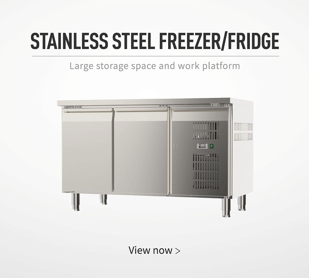 Stainless Steel Freezer/Fridge