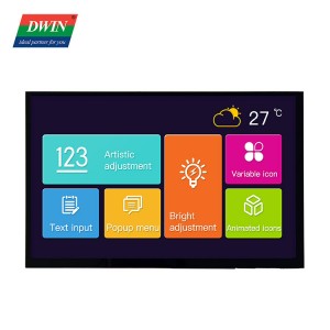 10.1 inch 1280 × 800 pixel IPS 300nit HDMI Ngosipụta Raspberry pi ngosi Capacitive Touch Toughened Glass Cover Driver free Model: HDW101_004L