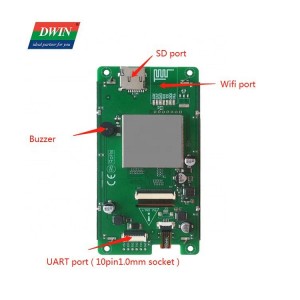 4.3 Inch HMI LCD Display  DMG80480C043-02W(Commercial Grade)