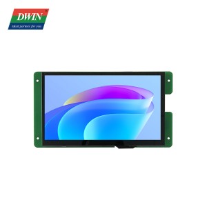 7 Inch 600nit Highlight 1024*600 HDMI interface display Multi-touch support Capacitive touch Toughened Glass Cover Driver free Model: HDW070_008LZ05