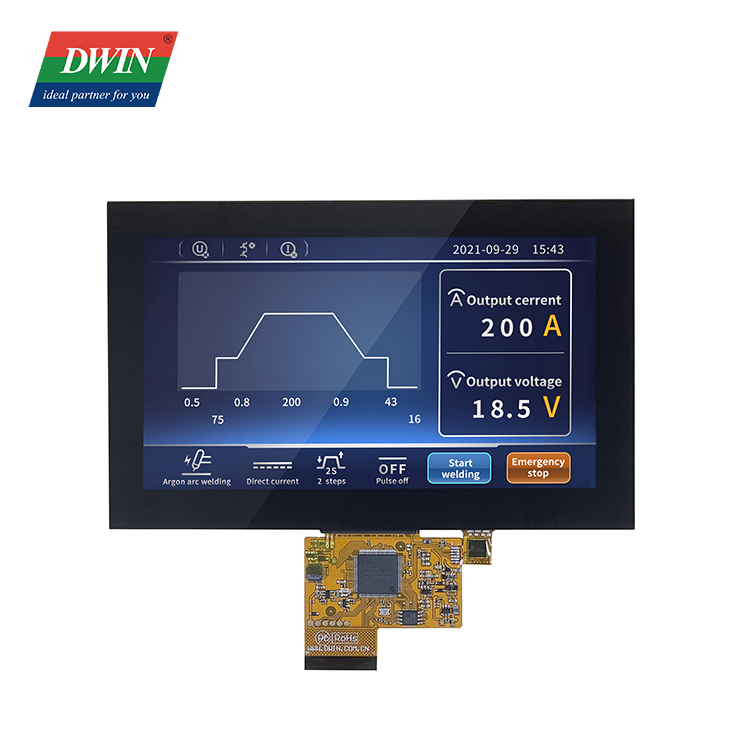 Smart Home Controller using DWIN HMI Display & ESP32
