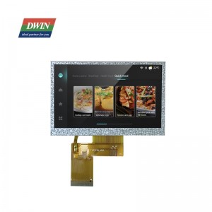 4.3 Inch 480×272 RGB 24bit Interface TN TFT LCD LN48272T043IB3598