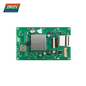 4.3″HMI LCD-ekrana modelo: DMG80480T043_09W (Industria grado)