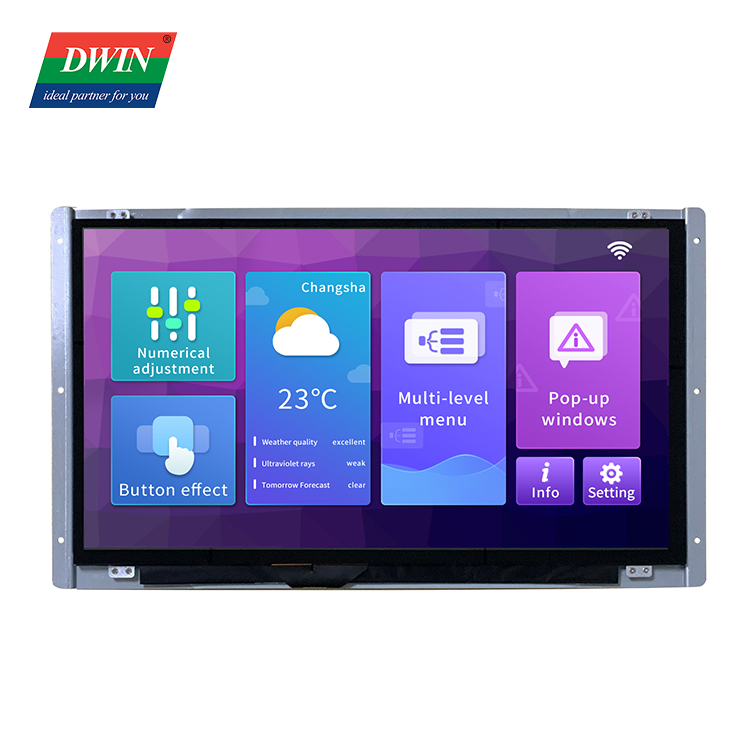 Factory Free sample Raspberry Pi Screen Module - 15.6 Inch HMI LCD Display  DMG13768C156-03W(Commercial Grade)  – DWIN