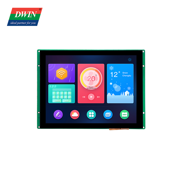 factory customized Tft Capacitive Screen - 8.0 inches Function evaluation board  Model: EKT080A  – DWIN