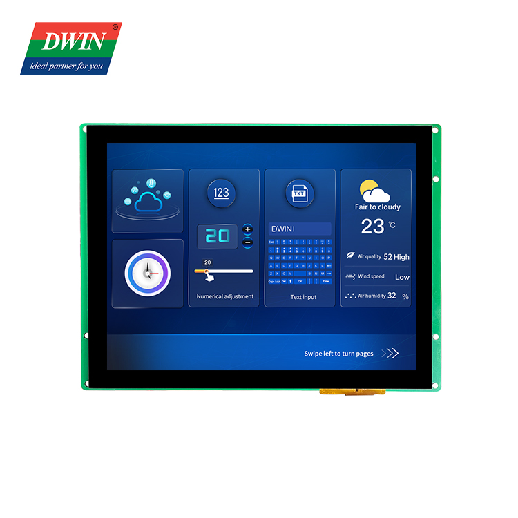 Massive Selection for Tft Capacitive Touchscreen - 8.0 inches board for T5L ASIC function evaluation   Model: EKT080B  – DWIN