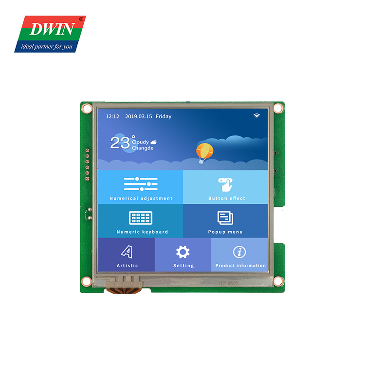 Factory wholesale 640×480 Tft Screen - 4.0 inch HMI LCD Display   DMG48480C040_03W(Commercial grade)  – DWIN
