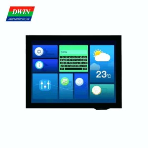 8.0 Inch 1024xRGBx768 400nit IPS Raspberry pi display Capacitive touch Toughened Glass Cover Driver free HDMI interface display Model: HDW080_002LC