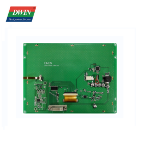 8.0 inch 800*600 65K warna 500nit Resistive touch LVDS tampilan multimedia antarmuka DVI-I Anti-UV:HDW080_001L
