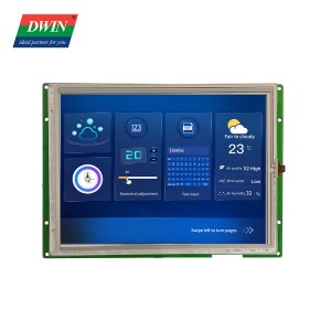8-tolline IPS tööstuslik puuteekraan DMG10768T080-01W (tööstuslik)