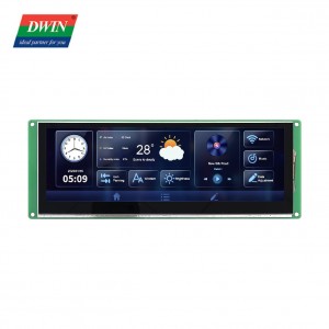 LCD traka sa serijskim priključkom od 7,4 inča DMG12400C074_03W (komercijalni stupanj)