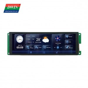 7.8 დიუმიანი სერიული პორტის ზოლი LCD DMG12400C078_03W (კომერციული ხარისხი)