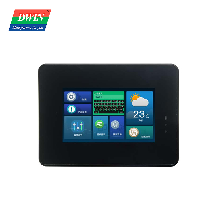 OEM/ODM Supplier Capacitive Touch Panel - 4.3 Inch PLC Modbus LCD Display DMG80480T043_A5W(Industrial Grade)  – DWIN