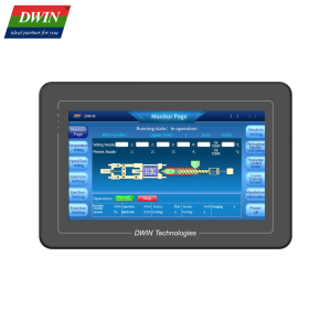 10.1 Inch 1024* 600 Capacitive HMI Display cum Testa DMT10600T101_38WTC (Industrial Grade)