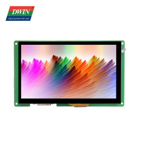 7.0 אינץ' 800*480 900nit 16.7M צבעים הבהרה תצוגת מולטימדיה LVDS קיבולית מגע DVI-I ממשק אנטי-UV :HDW070_005L