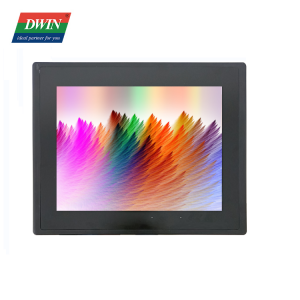 9.7 inch 1024*768 65K colors 300nit Resistive touch  LVDS multimedia display DVI interface With shell :HDW097_001L