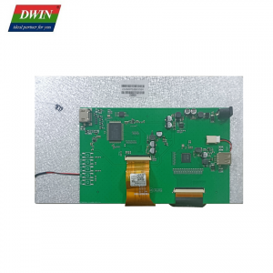 អេក្រង់ 10.1 អ៊ីញ IPS 200nit 1024*600 Raspberry pi អេក្រង់ Capacitive touch Toughened Glass Driver free HDMI Panel Model: HDW101_001L