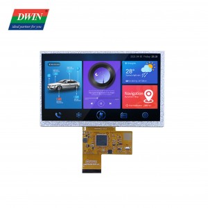 7 düymlük COF Sensorlu ekran Modeli: DMG80480F070_02W (COF Seriyası)