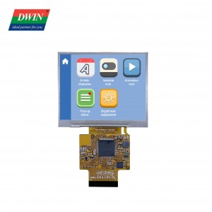 3.5 pous COF Touch ekran Modèl: DMG32240F035_01W (Seri COF)