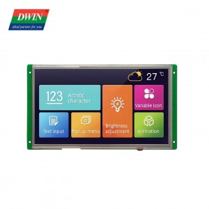 10,1-tolline HMI puuteekraan DMG10600C101_04W (kaubanduslik kvaliteet)