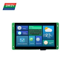 7 инчийн HMI LCD дэлгэц мэдрэгчтэй самбар загвар: DMG80480C070_04W (Арилжааны зэрэг)